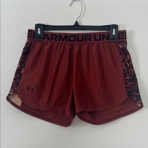 Under Armour Women's Maroon Athletic Shorts
